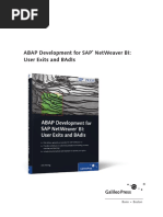 Sappress Abap Development for Sap Netweaver Bi (Sample)