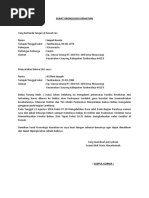 Contoh Surat Laporan Kronologi Kejadian