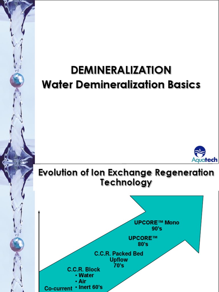 Water Demineralization Basics | PDF | Ion Exchange | Ion