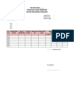 Format Kisi-Kisi Soal