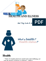 Health and Illness