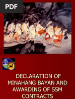 Declaration of Minahang Bayan