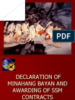 Declaration of Minahang Bayan