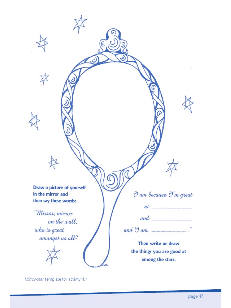 Activity 4.1 Mirror-Star Template | PDF