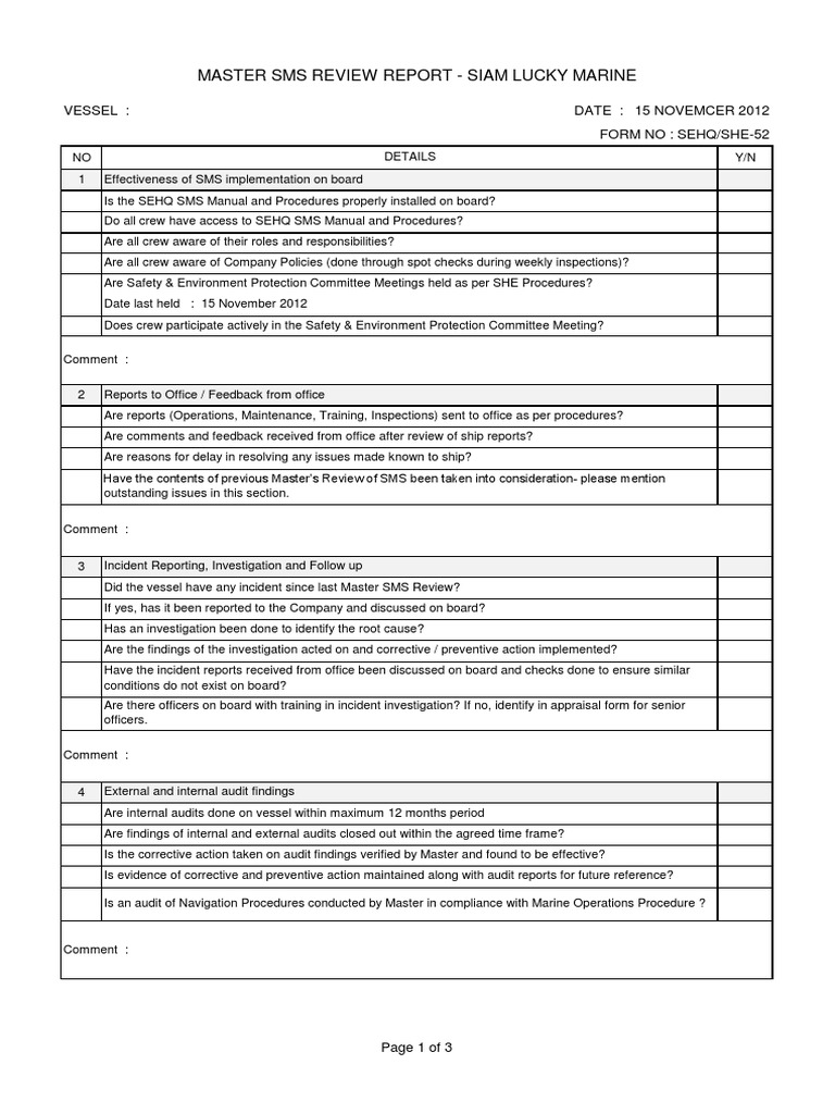 Master Sms Rewiew | Download Free PDF | Audit | Internal Audit