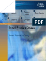 Implant Procedure & Testing 010907 PDF
