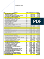 PRESUP SANGARI 1era Alternativa