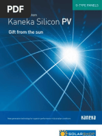 Download Kaneka Brochure GEB by SolarShop Australia SN37009703 doc pdf