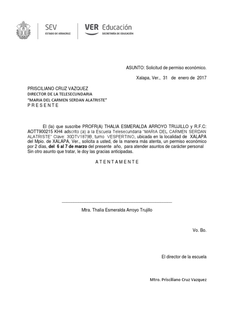 Permiso Economico