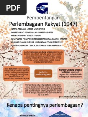Perlembagaan Rakyat 1947 Pdf