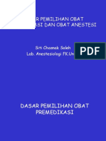 Dasar Pemilihan Obat Premedikasi