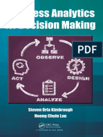 Business Analytics For Decision Making