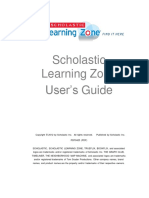 Scholastic Learning Zone Quick Start Guide 20150423