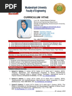 Suhad D. Salman (Curriculum Vitae) 