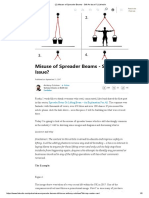 Misuse of Spreader Beams - Still An Issue - LinkedIn