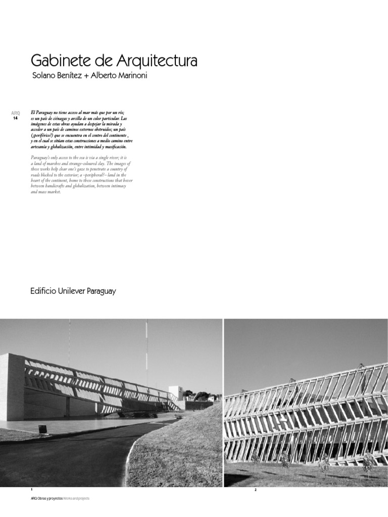 Solano Benitez Arq | PDF | Paraguay | Naturaleza