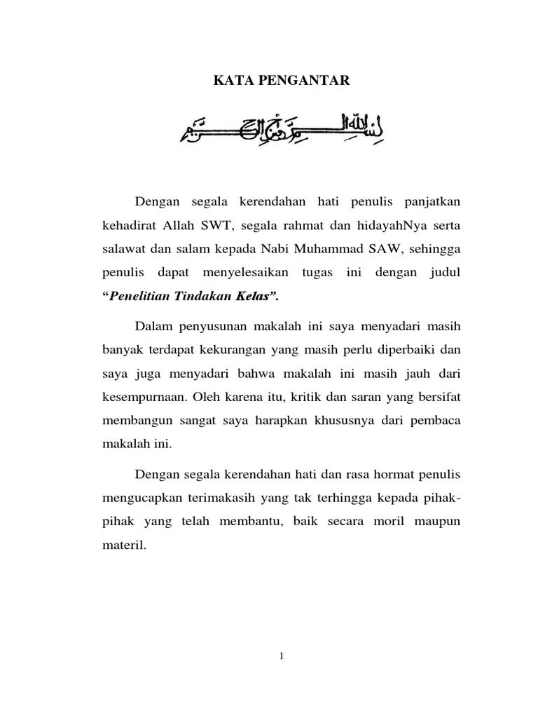 Makalah Ptk Konsep Dasar Ptk