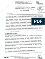 Plano de Curso 09 - Cfo - Cbmgo, Piaui, Acre e Amapá - 14 Turma