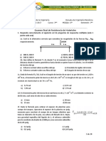 Examen Final de Resistencia de Materiales