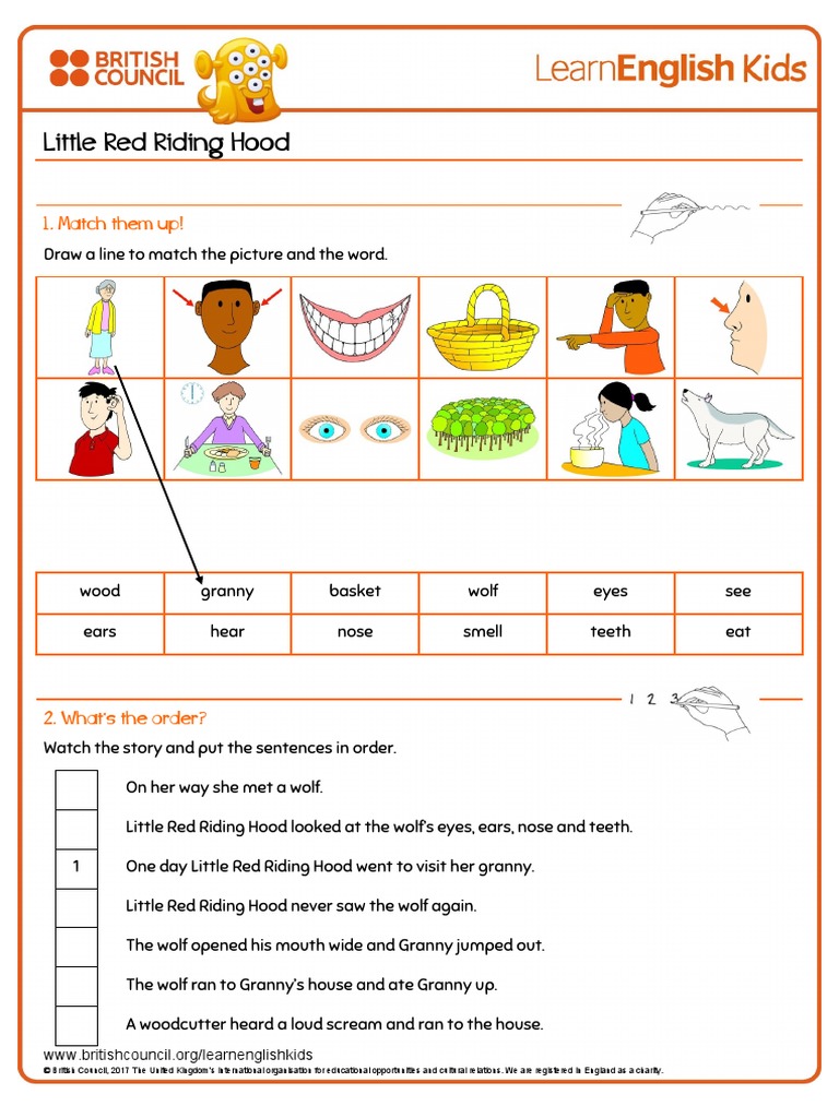 short-stories-little-red-riding-hood-worksheet-pdf-little-red-riding-hood