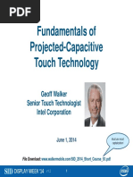 Touch Panel Tranning Presentation SID 2014 Short Course S1