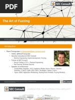 The Art of Fuzzing Slides