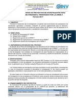 Bases de Concurso de Proyectos Pregrado - 2017 - II