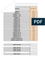 Calculo Pesos de Materiales