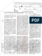 Arellano, Felix. La Cooperacion y La Gobernabilidad en El Sistema Internacional.