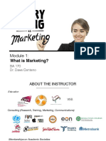 Module 1 - What Is Marketing