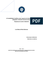 Mestrado Auditoria - Dissertação Barbosa, Luís PDF