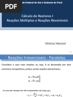 Aula - Reações Múltiplas e Reversíveis