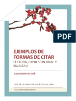 Ejemplos de Formas de Citar ALEJANDRA