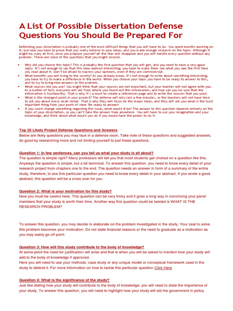 Oral defense questions and answers image