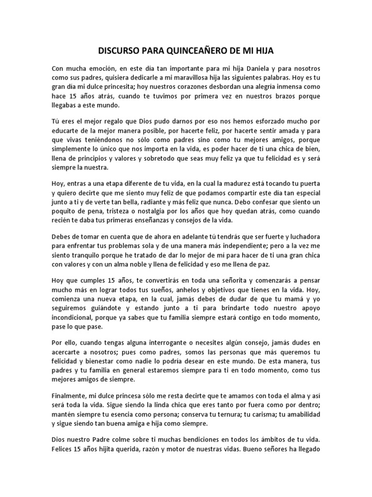 DISCURSO PARA QUINCEAÑERO DE MI HIJA.docx