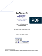 HoloWorks V5.0s011a Manual