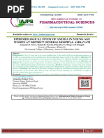 EPIDEMIOLOGICAL STUDY OF ANEMIA IN YOUNG AGE WOMEN AT DISTRICT GENERAL HOSPITAL AMRAVATI