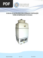 Manual Torre de Resfriamento