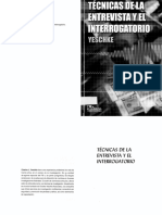 Yeschke - Tecnicas de La Entrevista y El Interrogatorio PDF