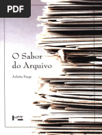 Arlette Farge - O Sabor Do Arquivo