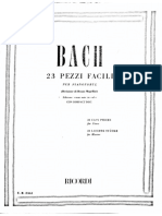 Bach 23 Pezzi Facili
