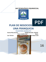 Proyecto de Franquicias Picanteria Marquitos