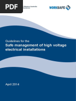 Guidelines For HV Installations PDF