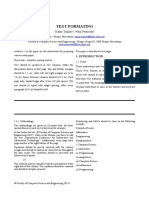 Text Formating: Trajko Trajkov, Petar Petrovski