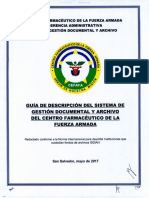 Guia de Descripcion Del Sistema de Gestion Documental y Archivo Del Cefafa - 2017