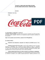Proces de comunicare marca Coca Cola 