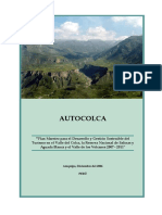 Plan Maestro de Turismo 2007 - 2011 Comprimido autocolca