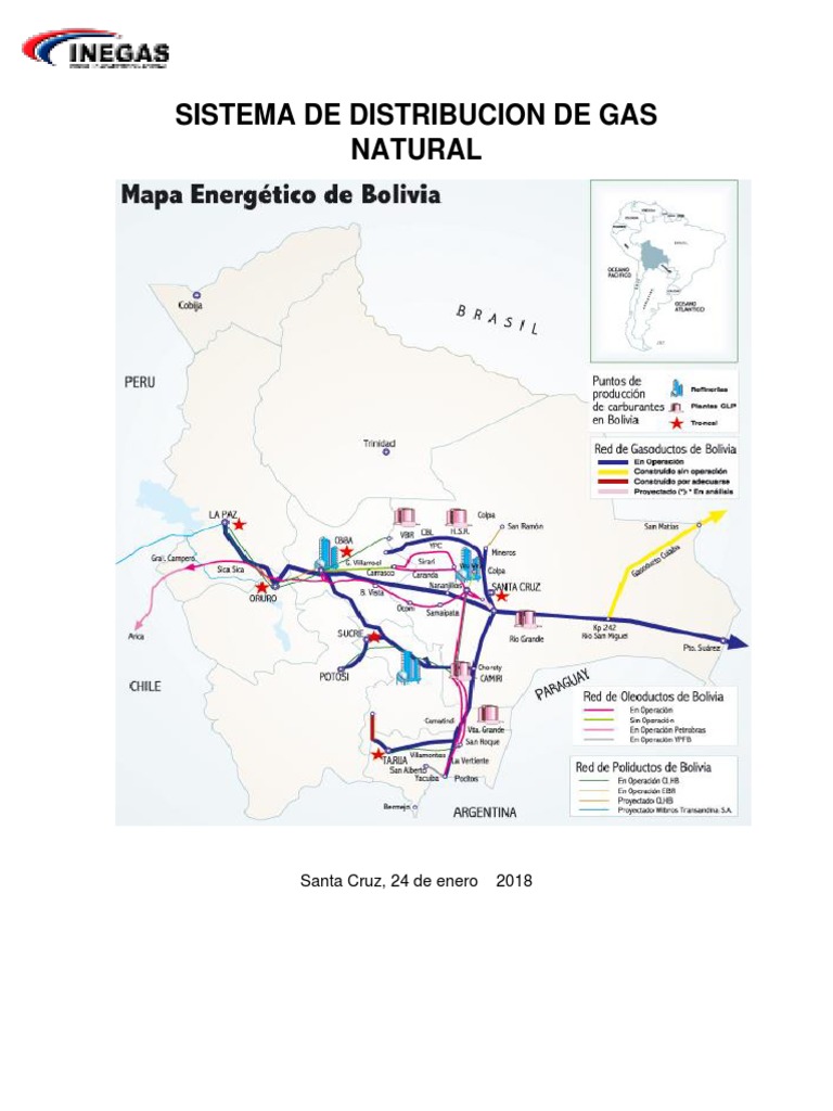 Sistemas de Distribucion de Gas | PDF | Gas natural licuado | Gas natural