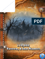 111,000 Tavern & Inn Names