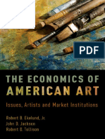 The Economics of American Art Issues Artists and Market Institutions